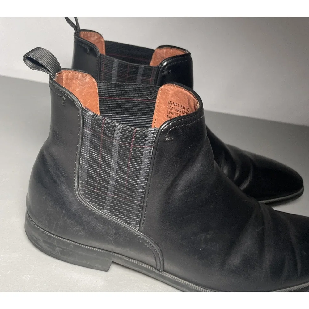 Florsheim Men's Black‎ Leather Chelsea Boots Size 11 M
